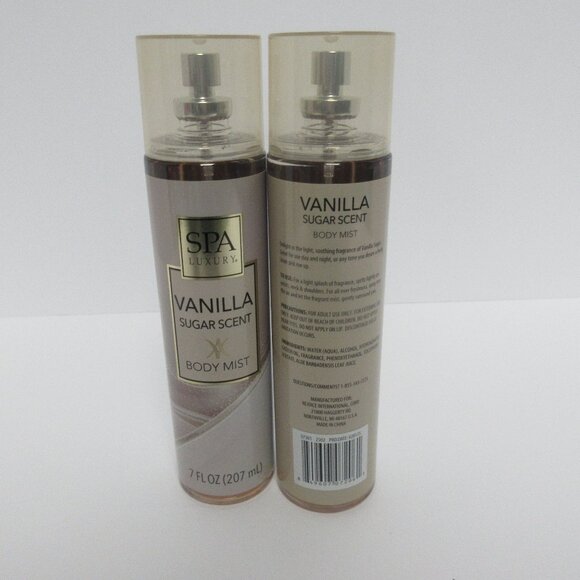 Vanilla Sugur Scent Body Mist 7fl (Set of 2 Pack) - Picture 2 of 2